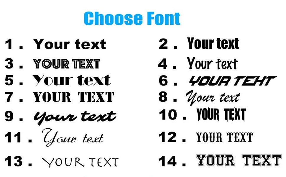 4 Autocollants Personnalisables Pour VTT/vélo - Pour Cadre, Casque - Décalcomanies D'identification