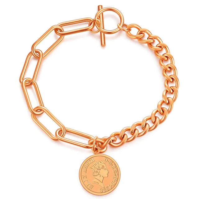 Stainless Steel Love Heart Bracelets For Women Party Gift Fashion Joyas de Chain Charm Bracelets Jewelry Wholesale Text Engraved 