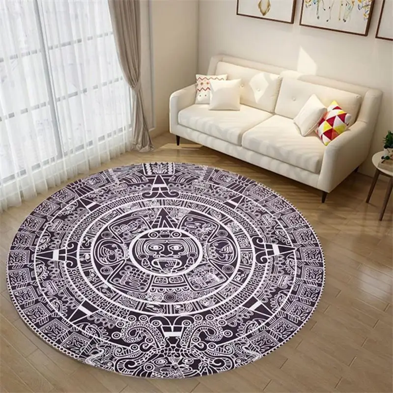 Ванная комната Tapis Chambre Fille Kleed Nordic свободный от песка коврик Детская кухня круглый области килим Dywanik спальня ковры для гостиная