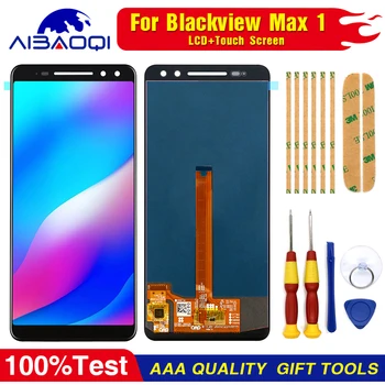

New original Touch Screen LCD Display LCD Screen For Blackview Max 1 Replacement Parts +Disassemble Tool+3M adhesive