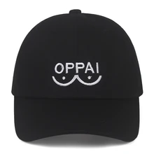 ONE PUNCH-MAN OPPAI хлопковая бейсболка поклонник Аниме Вышивка смешные шляпы для женщин и мужчин бейсболка для папы дропшиппинг