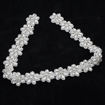 

TRiXY S163 Crystal Rhinestones Bridal Belt Wedding Dress Accessories Crystal Bridal Sashes wedding bridal decoration
