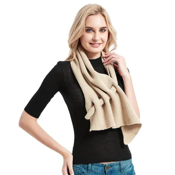 

Winter Scarf Sale Hijab Manufacturers Selling 2020 New Scarf Female Qiu Dong Core-spun Yarn Knitting Pure Color Triangle Towel