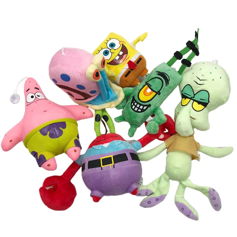 los muñecos de bob esponja