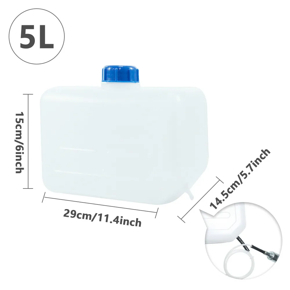 FT-02-5L-2 TopAuto 5L пластиковые баночки для топливного бака запасные дизельные бензиновые масла Storge для Webasto Eberspacher воздушный дизельный стояночный нагреватель аксессуар - Цвет: FT-02-5L-2