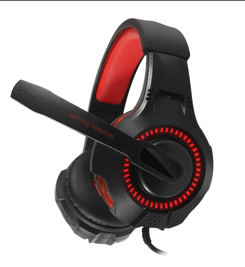 G50 игровых гарнитур большие наушники с светильник микрофоном стерео глубокими