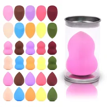 1 шт., женские косметические инструменты, красота, яйцо, тыква, капля, слоеная губка для макияжа