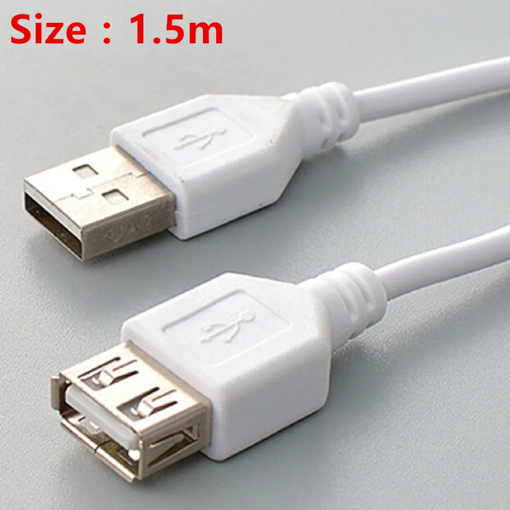 3 USB кабель-удлинитель, Супер Скоростной USB 2,0 кабель для мужчин и женщин, 1 м, кабель-удлинитель для синхронизации данных USB 2,0 - Цвет: 3