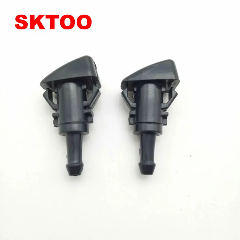 

SKTOO For Chrysler 300C Sebring front windshield water spout cover wiper spray nozzle spray nozzles cool Wei(Double hole)