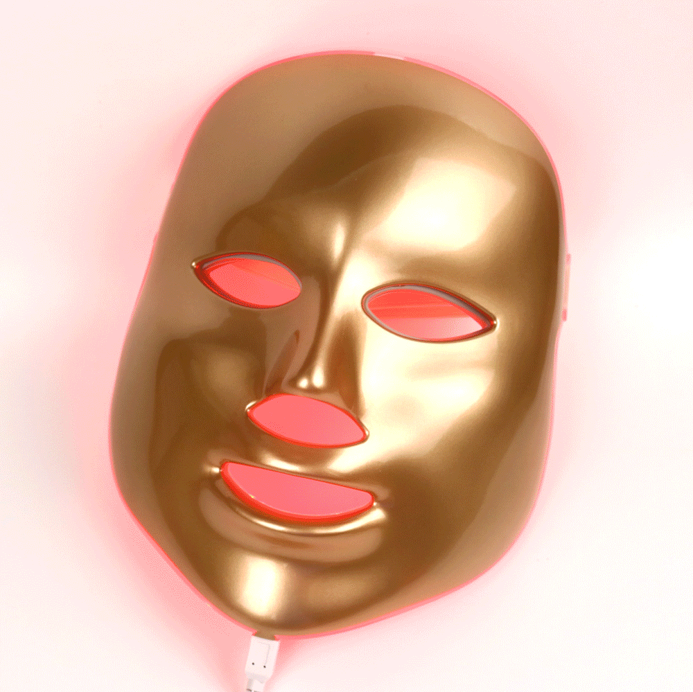 Светодиодный маска для лица 7 цветов светильник Фотон затягивает поры кожи омоложение против акне и морщин терапия салон красоты