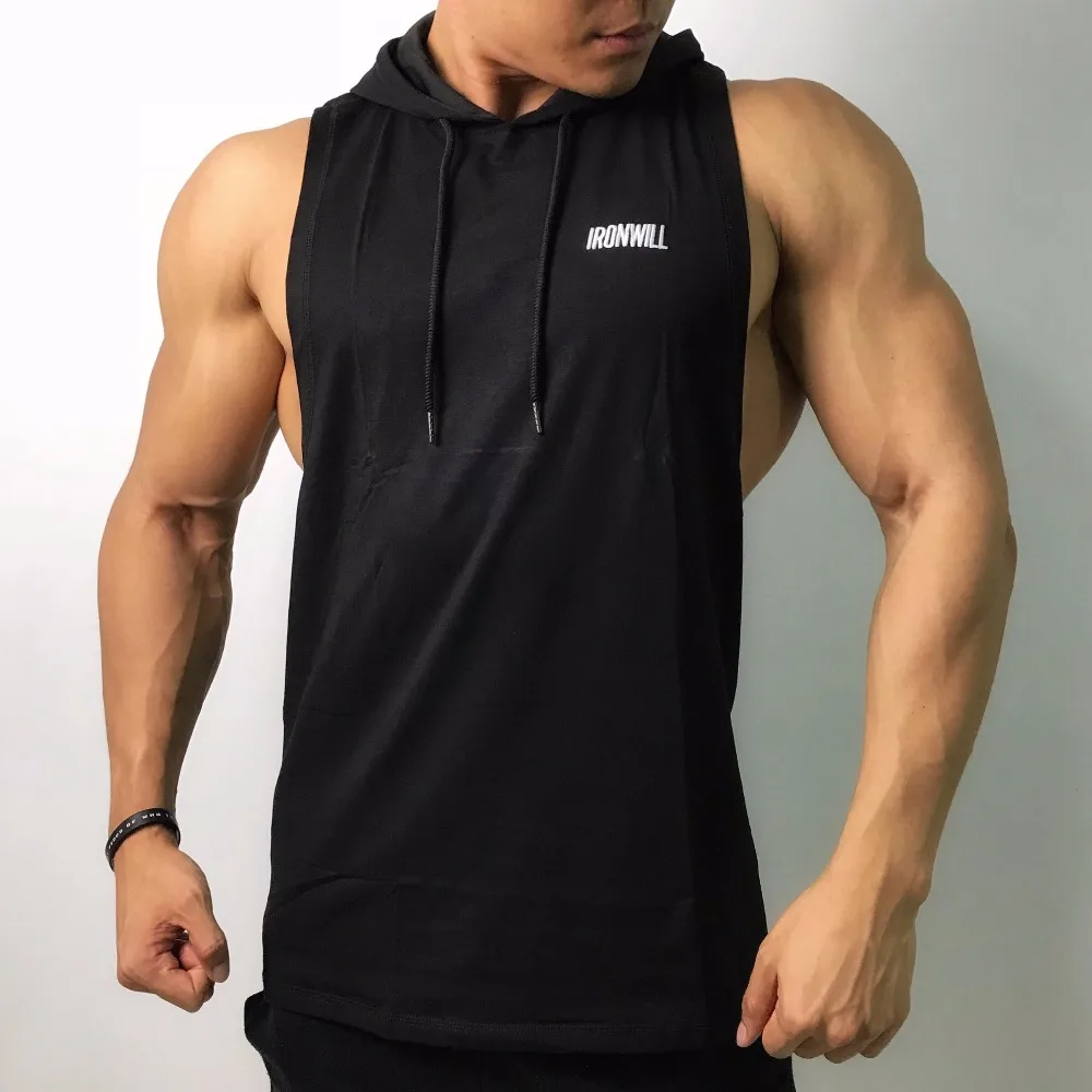 Brand Solid Color Clothing Gyms tank top men Fitness Sleeveless Shirt Polyester blank Muscle vest Bodybuilding Stringer Tanktop