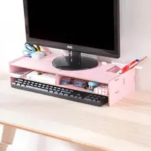 Best Price Desktop Wood Shelf Plinth Monitor Stand Computer Screen Riser Computer Laptop Support Table Storage Rack Organizer Best Price Desktop Wood Shelf Plinth Monitor Stand Computer Screen Riser Computer Laptop Support Table Storage Rack Organizer