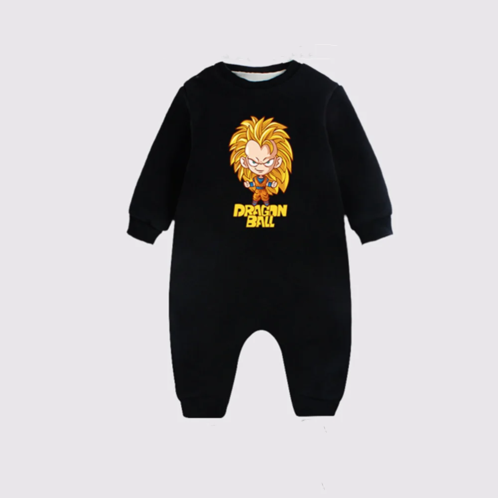 black color 4 Зимние комбинезоны для маленьких детей; хлопковые боди для новорожденных девочек и мальчиков; одежда с длинными рукавами и героями мультфильмов; модная детская одежда - Цвет: black color 4