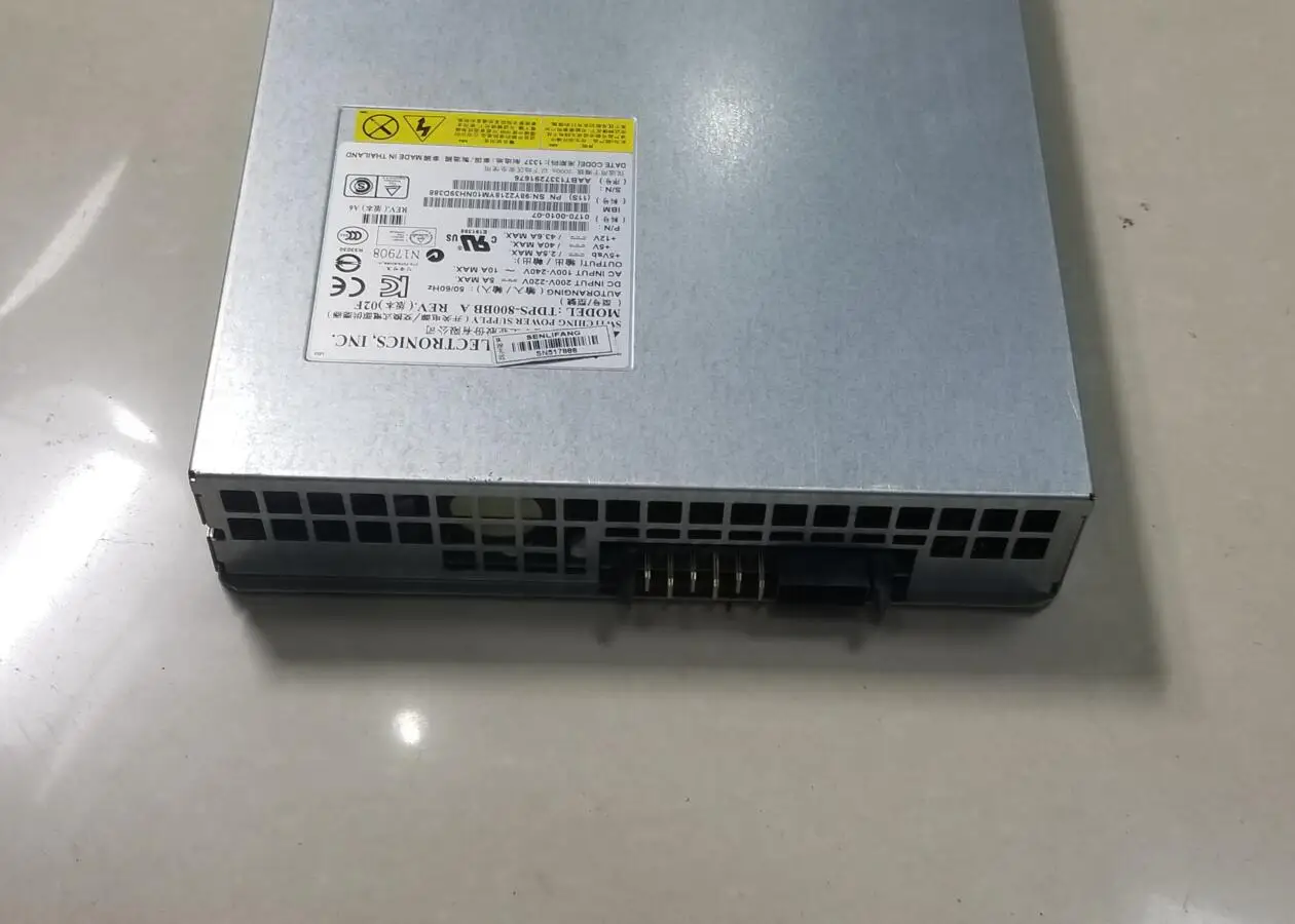 TDPS-800BB 0170-0010-07 45W8229 98Y2218 800 Вт сервер источник питания DHL