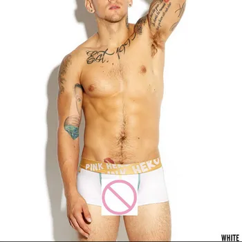 

Sexy Man Cotton Boxer Shorts Men's Brand Underwear 5 Colors Short Pants Male Underpants