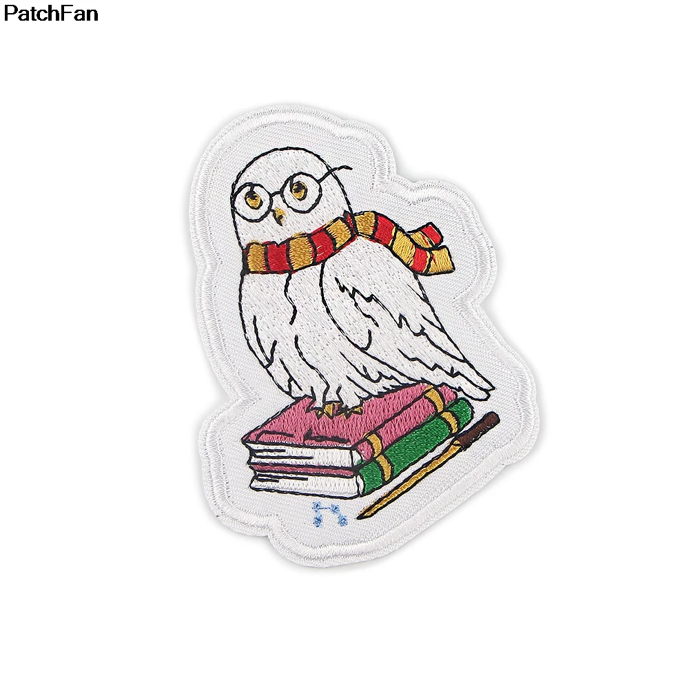 A3650 Patchfan классический волшебный фильм птица DIY вышитые патчи для одежды
