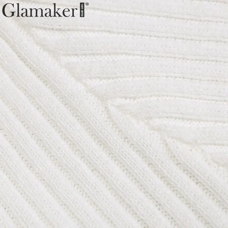 Glamaker, трикотажная, цветная, блокирующая, короткая блузка, женская, с круглым вырезом, Базовая рубашка, на молнии, Элегантная блузка, женская, осень, зима, Сексуальная Блузка