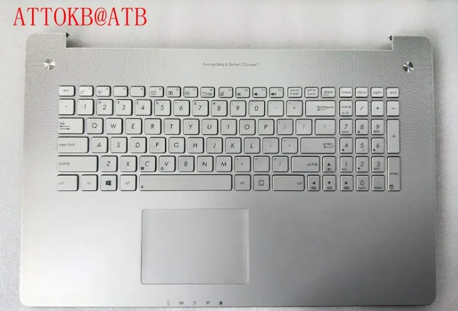 Фото Новая стандартная клавиатура для ноутбука ASUS N750 N750J N750JK N750JV RU/us/IT с подсветкой №3