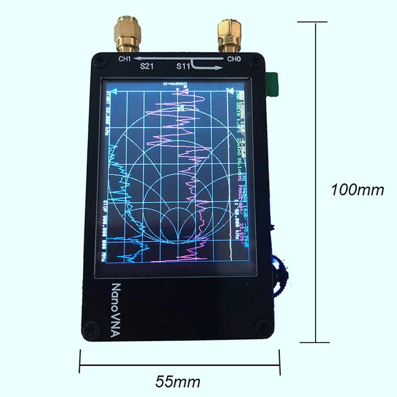 Для Nanovna векторный сетевой анализатор пресс Sn Hf Vhf Uhf Uv 50Khz 900Mhz антенный заряжаемый|