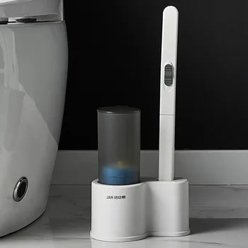 

Modern Disposable Toilet Brush Cleaner Replacement Cleaning Toilet Brush Holder Ecoco Accessori Bagno Household Items DE50MT