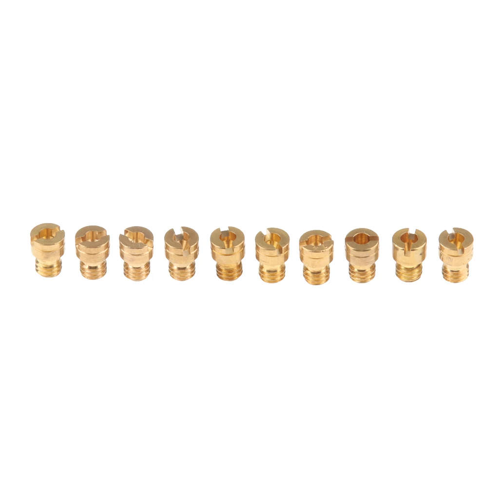 Main Round Fuel Jet 72 74 75 76 78 80 82 85 87 88 For Keihin CVK Carb