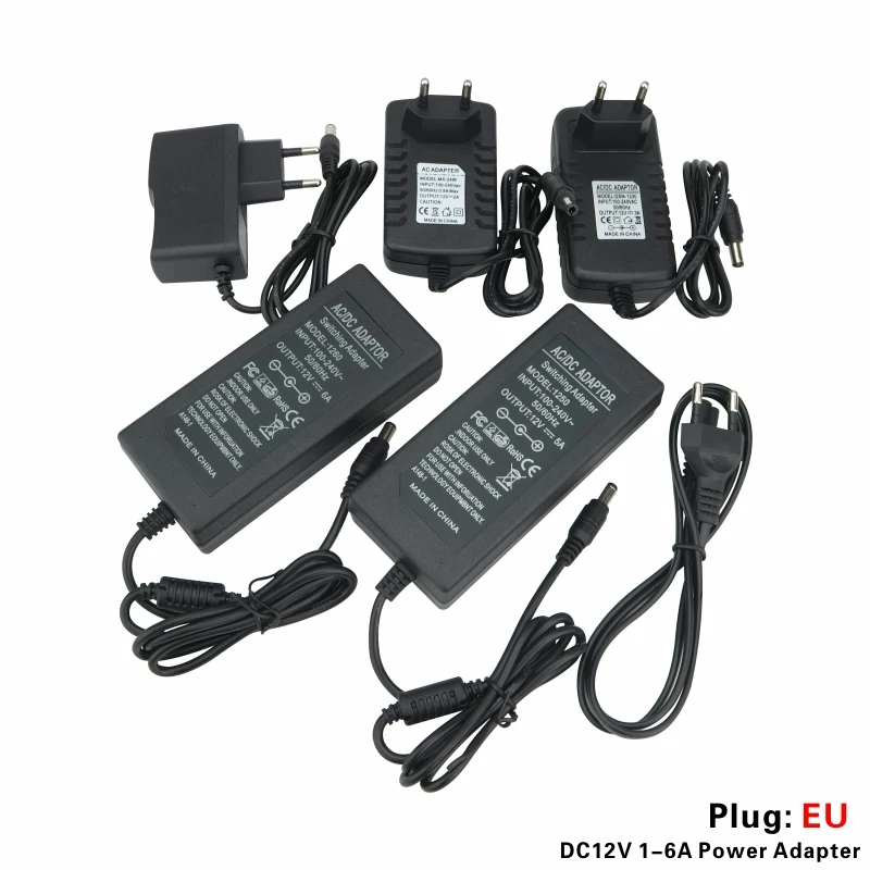 NIN FULL 12V Power Supply DC12V Unit 1A 2A 3A 5A 6A Transformer AC 110V 220V 220 V to DC 12 Volts 12 V LED Driver for LED Strip 3 NIN FULL 12V Power Supply DC12V Unit 1A 2A 3A 5A 6A Transformer AC 110V 220V 220 V to DC 12 Volts 12 V LED Driver for LED Strip 3