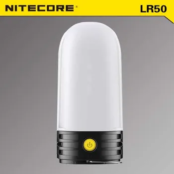 

2019 Wholesales Nitecore LR50 2x 18650 USB Rechargeable Camping Lantern 9 LEDs 250 Lumens CRI Power Bank Up To 100 Hours Runtime