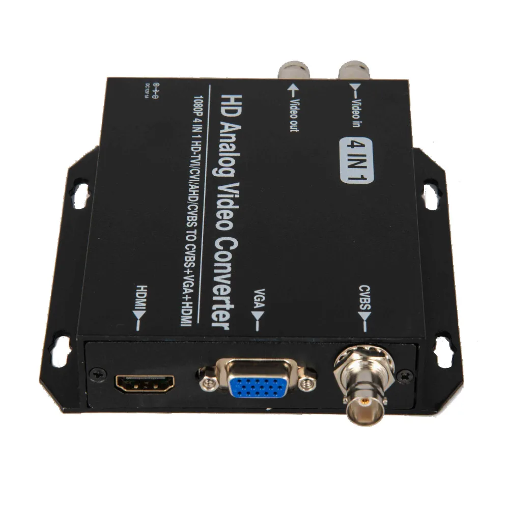 Free shiping 720P 1080P AHD Camera CVI Camera TVI Camera to HDMI VGA CVBS Video Converter for CCTV Camera