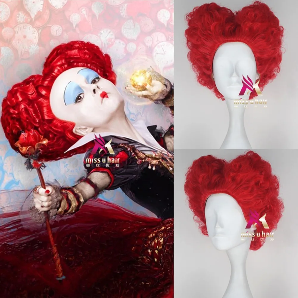 new-Halloween-Alice-in-Wonderland-Red-Queen-Cosplay-Wig-Role-Play-Queen-of-Hearts-Costume-Red