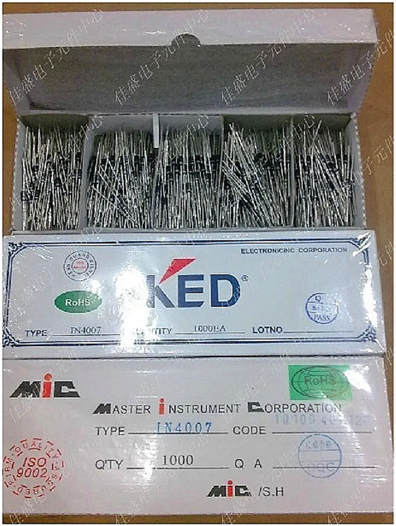 

1N4001 IN4001 Do-41 Rectifier Diode