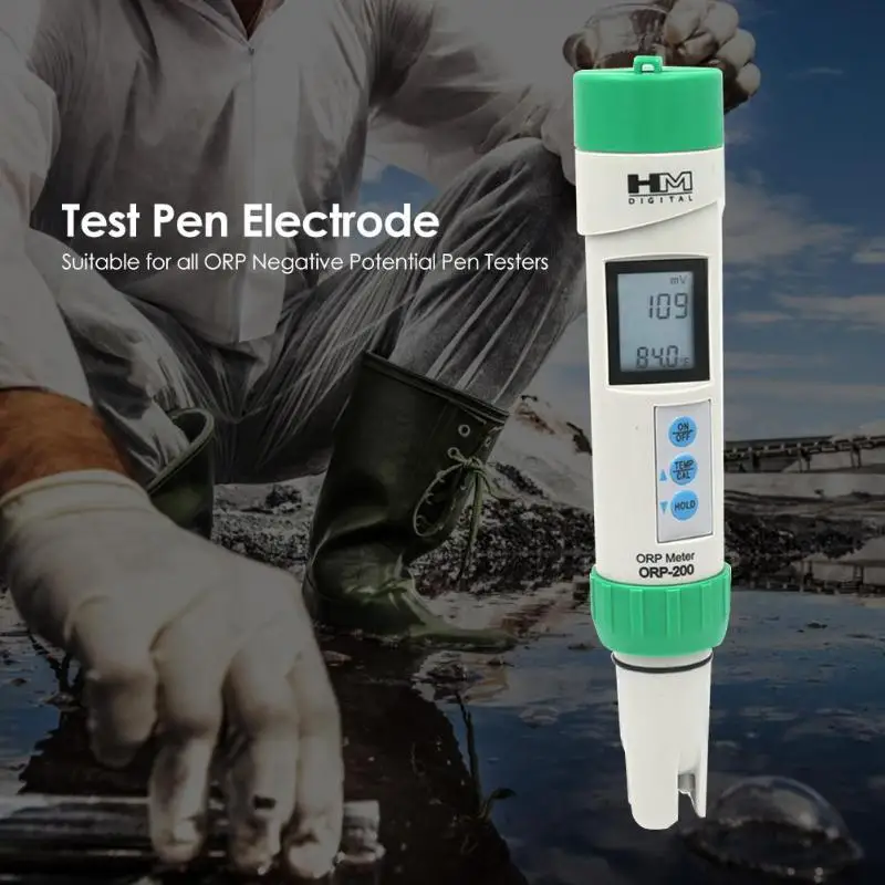 

HM ORP-200 Digital Temperature Meter Waterproof Tester ORP Meter Test Pen