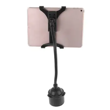 

Gooseneck Car Cup Holder Mount Adjustable Flexible Neck Cradle for 7-12\" Tablet