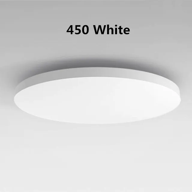 450 White Xiaomi Yeelight JIAOYUE потолочный светильник 480 450 светильник умный пульт дистанционного управления приложение/WiFi/Bluetooth светодиодный потолочный светильник 200-240 В - Цвет корпуса: 450 White