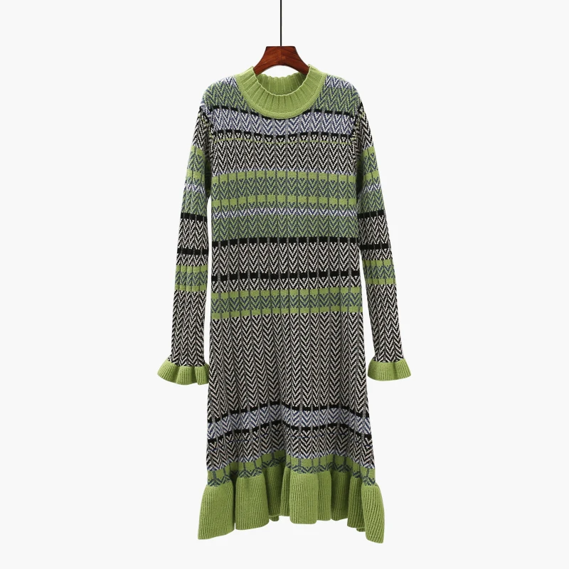 SuperAen Sweater Female Autumn and Winter New Fashion Pullovers Sweaters Women Ruffled Long Sleeve Women Clothing
