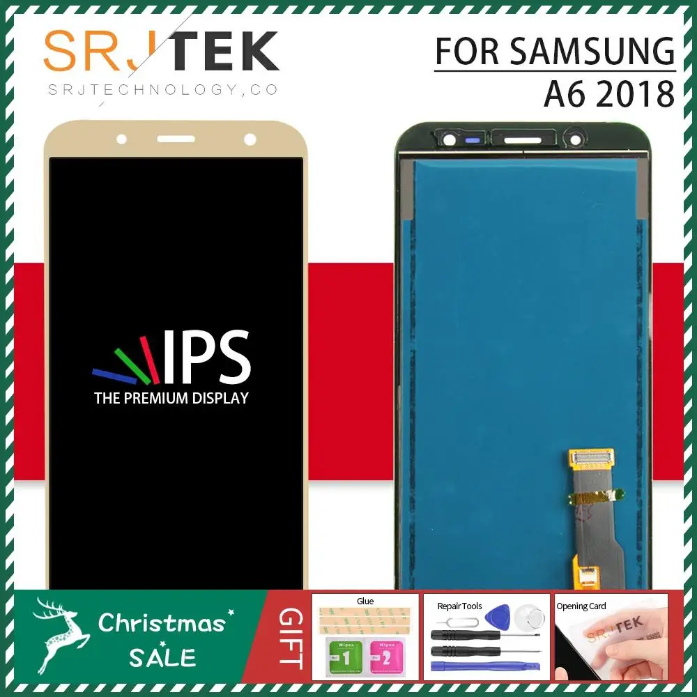 Для samsung Galaxy A6 дисплей A600F сенсорный для A6 A600 экран дигитайзер панель в сборе для A6 Plus A605 lcd A605F дисплей