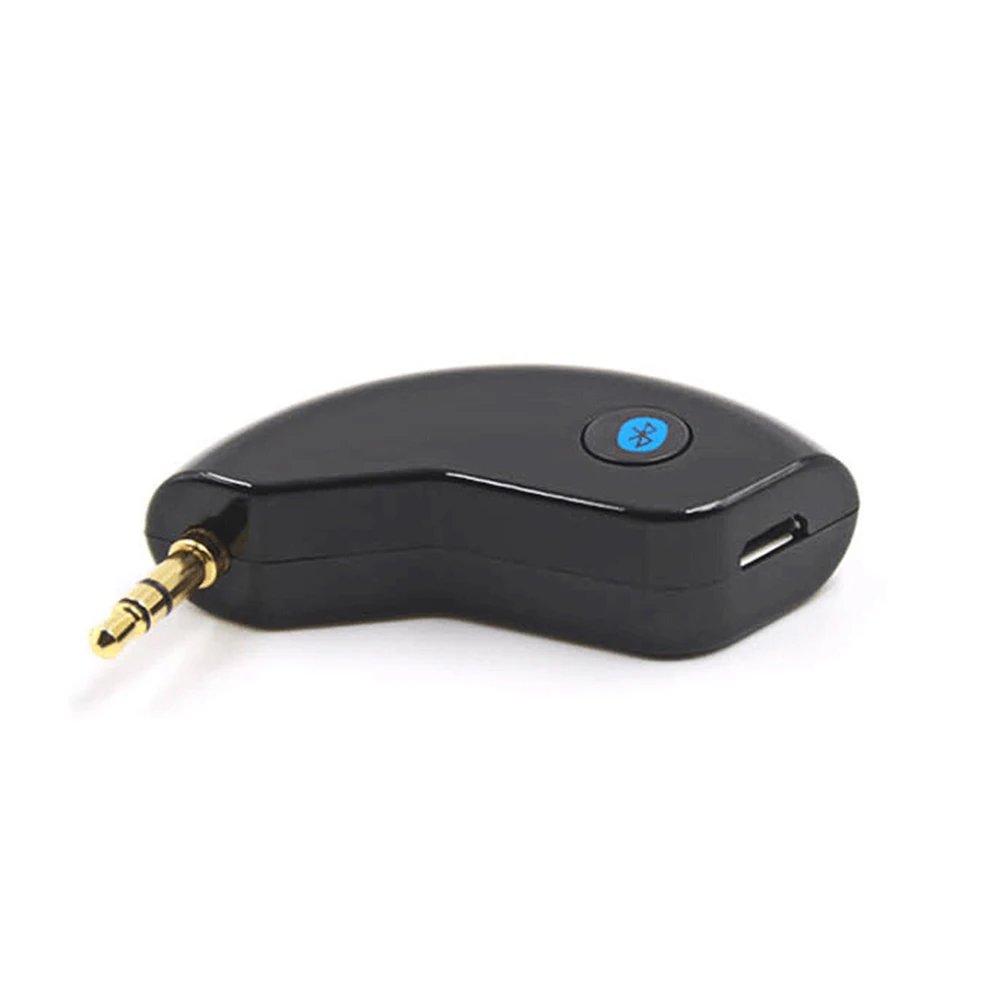 Bluetooth, беспроводное аудиоустройство приемник автомобиля Handsfree 3,5 мм AUX стерео музыкальный адаптер приемник