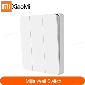 

In Stock Xiaomi Mijia Wall Switch Single Double Triple Open Dual Control Three Modes for Over Intelligent Lamp Light Switches