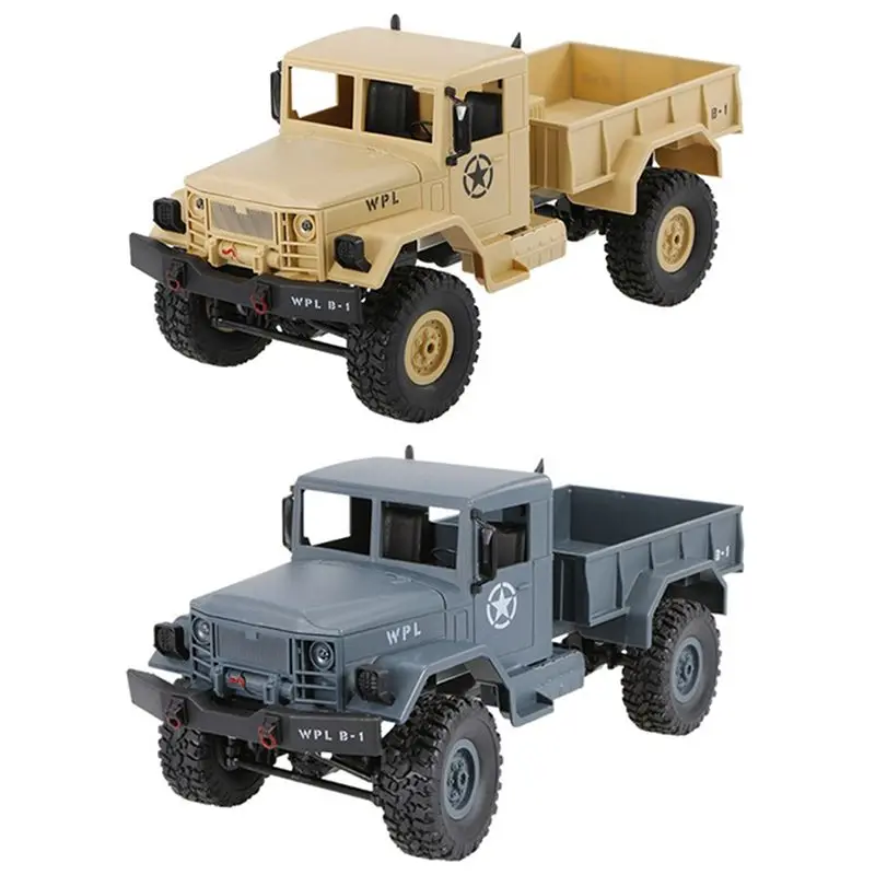 1/16 2,4G 4WD внедорожник RC Грузовик Рок Гусеничный автомобиль с двумя батареями