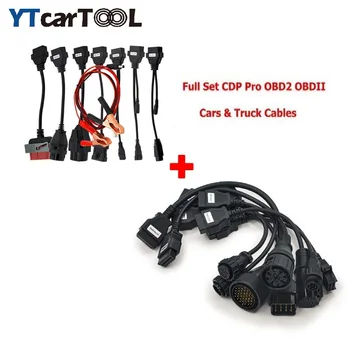 

Free shipping OBD2 OBDII Adapter Converter Cable diagnostic tool cables for tcs CDP Pro plus Car cable