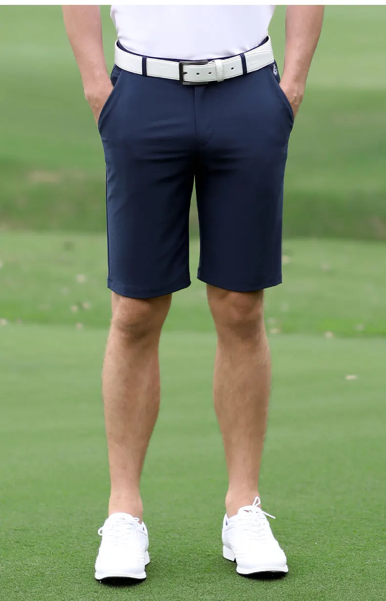 PGM Men Golf Shorts Summer Solid 