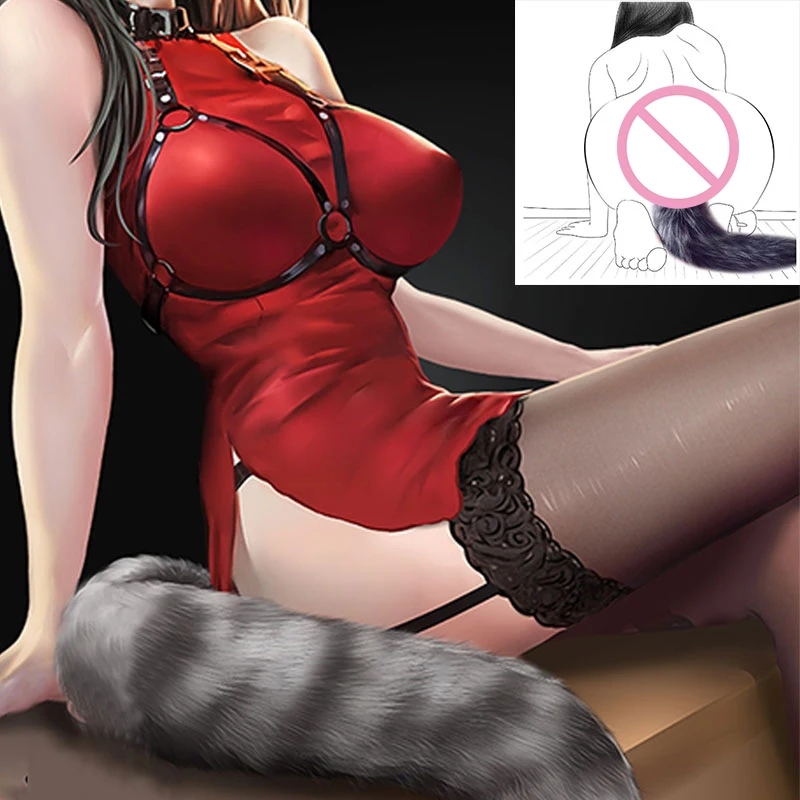 Fox Tail Metal Anal Plug Butt Expandable Vaginal G-spot Stimulation Prostate Massager Sexy Adult Game Sex Toy BDSM Bondage | Красота и