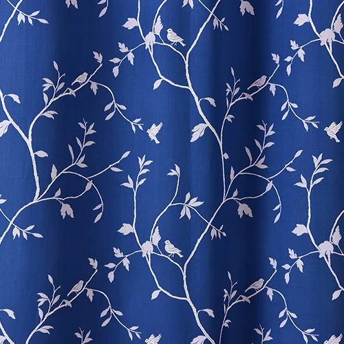 Dark Blue NAPEARL 1 шт. балдахин занавески с изображением флага с бусинами домашний Декор современный дизайн растения пасторальный кухня окно элегантная панель - Цвет: Dark Blue