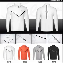 Новинка, Мужская тонкая ветровка для гольфа, быстросохнущая дышащая повседневная одежда для гольфа, одежда для гольфа