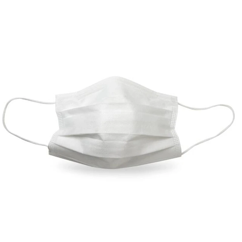 

100Pcs Disposable Masks Non Woven Anti-Dust 3 Layers Breathable Profession Earloops Face Mouth Cover Mask