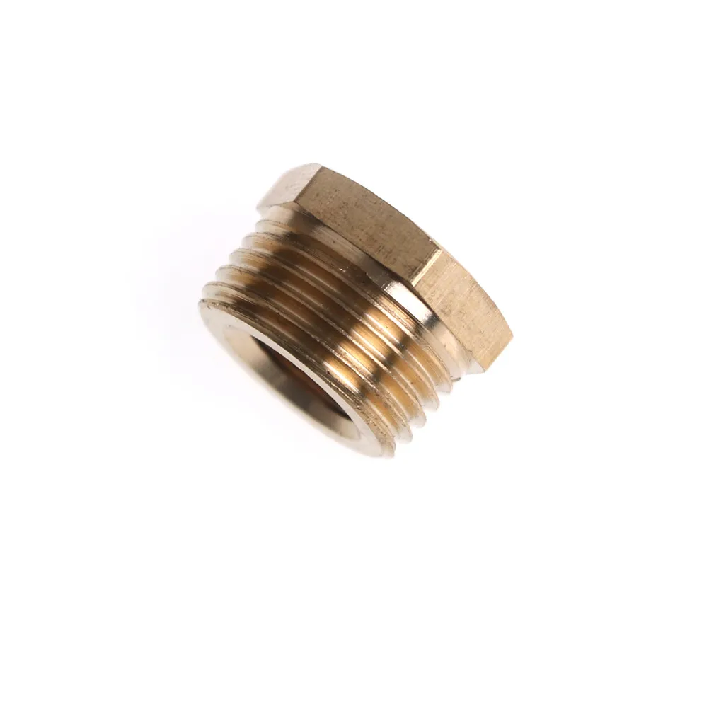 Reducer Bushing Reducing Coupler Connector Adapter Pipe Fitting For Water 1/8&quot BSP Female Thread X 3/8&quot Male Brass | Обустройство