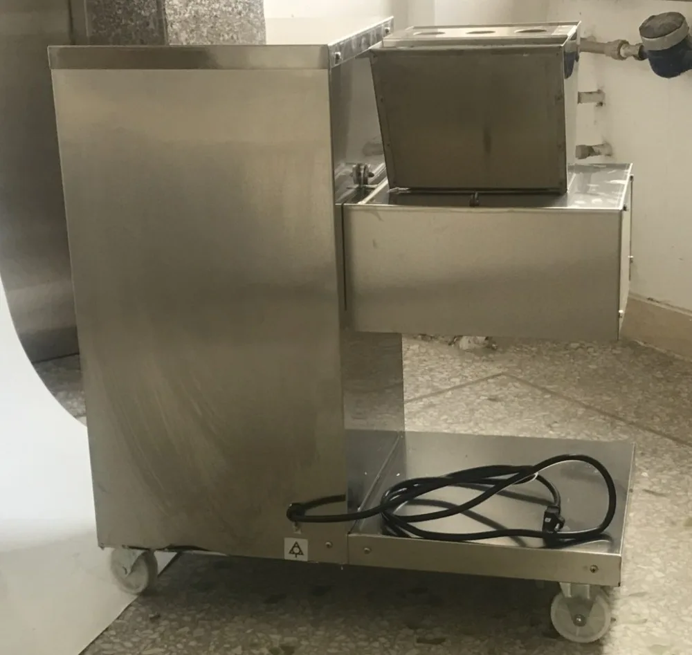 Description Picture 2 of itemQW Vertical Meat Cutter Machine 110V Restaurant Slicer 800KG/hr Capacity Meat Grinder for Kitchen Use