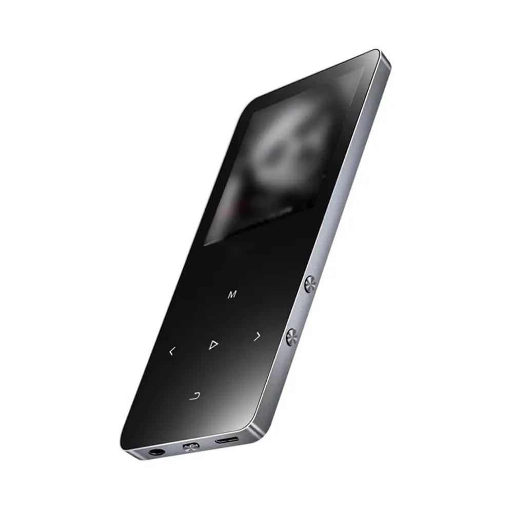 Сенсорный экран портативный спортивный MP3-плеер 4 Гб мини с экраном 1,8 дюйма - Цвет: Серый