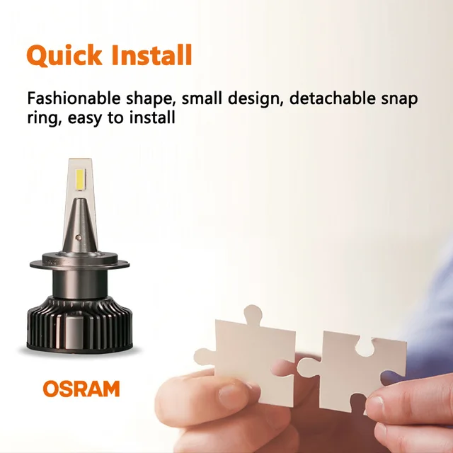 OSRAM-bombillas LED Ledriving H7 para coche, faros delanteros superiores  Turbo de 50W, 25000LM, 9005 K, H4, H8, H11, 9006, HB3, 6000, HB4 -  AliExpress