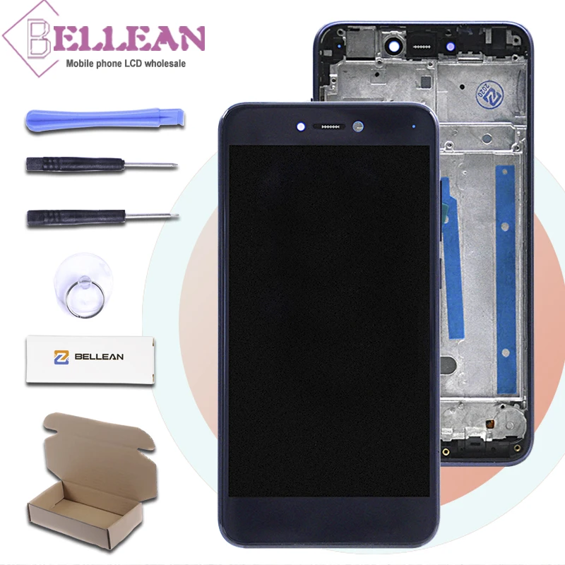 HH продвижение P9 Lite 2017 ЖК дисплей для HuaWei P8 сенсорный экран дигитайзер сборка PRA LA1
