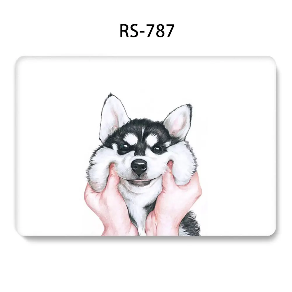 3D чехол для macbook Air Pro retina 13 15 touch bar A2159 A1706 чехол для ноутбука macbook Touch ID Air 13 A1932+ крышка клавиатуры - Цвет: 782